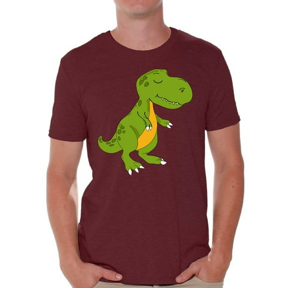 Awkward Styles Dinosaur Tshirt Tyrannosaurus Rex T-Shirt for Men Tyrannosaurus T Shirt Spirit Animal Shirts for Men Funny Tyrannosaurus Rex Gifts for Him Dinosaur Party Outfit Dinosaur Gifts for Men