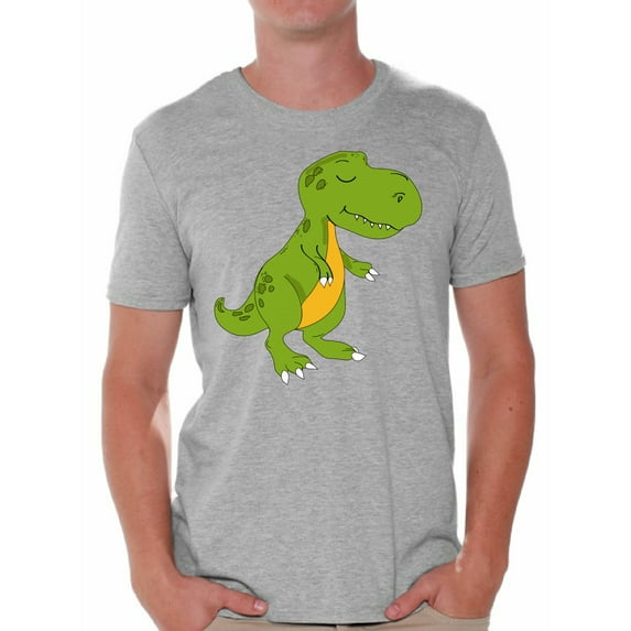 Awkward Styles Dinosaur Tshirt Tyrannosaurus Rex T-Shirt for Men Tyrannosaurus T Shirt Spirit Animal Shirts for Men Funny Tyrannosaurus Rex Gifts for Him Dinosaur Party Outfit Dinosaur Gifts for Men