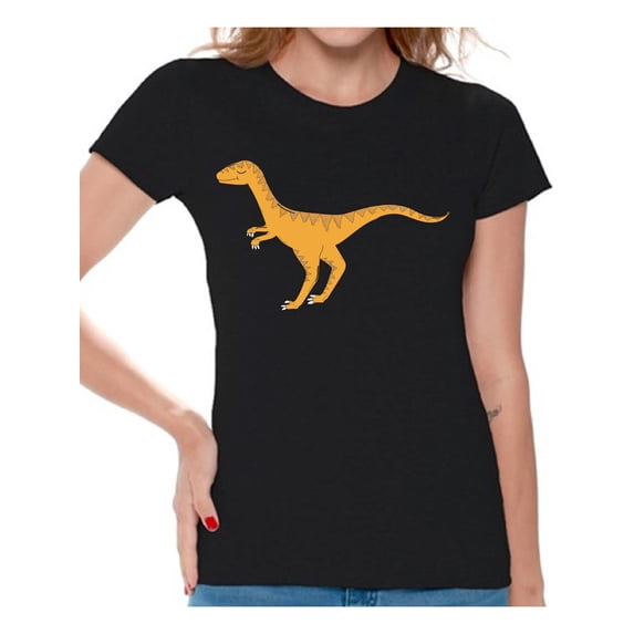 Awkward Styles Dinosaur Tshirt Velociraptor Shirts for Women Velociraptor T Shirt Spirit Animal Shirts for Women Velociraptor Outfit Gifts for Her Dinosaur Themed Party Dinosaur Gifts for Women