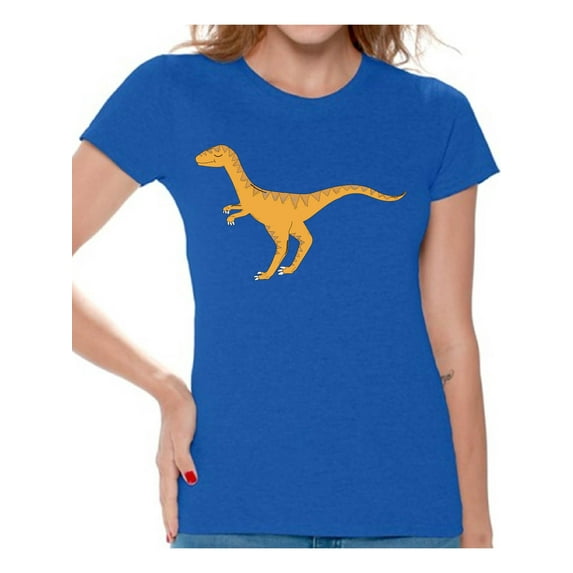 Awkward Styles Dinosaur Tshirt Velociraptor Shirts for Women Velociraptor T Shirt Spirit Animal Shirts for Women Velociraptor Outfit Gifts for Her Dinosaur Themed Party Dinosaur Gifts for Women