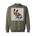 thumbnail image 1 of Awkward Styles Dog Crewneck Sweater French Bulldog Sweatshirts, 1 of 5