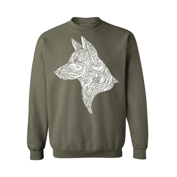 Awkward Styles Dog Crewneck Sweater Pattern Sweatshirts