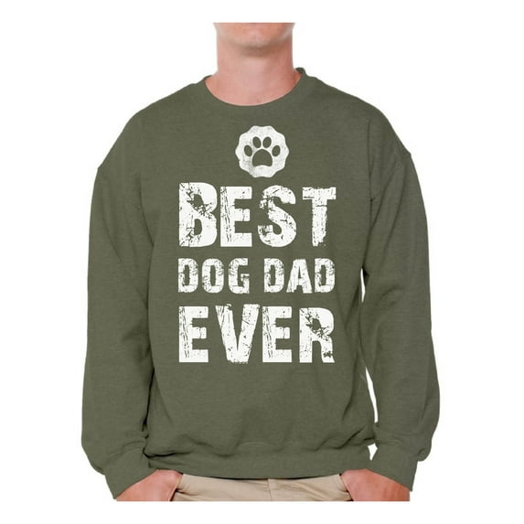 Awkward Styles Dog Dad Crewneck Sweater Pet Father Sweatshirts