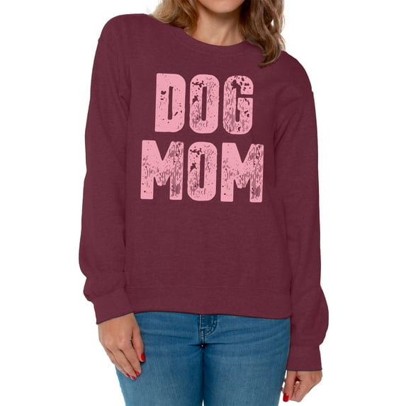 Awkward Styles Dog Mom Crewneck Sweater Pet Mother Sweatshirts