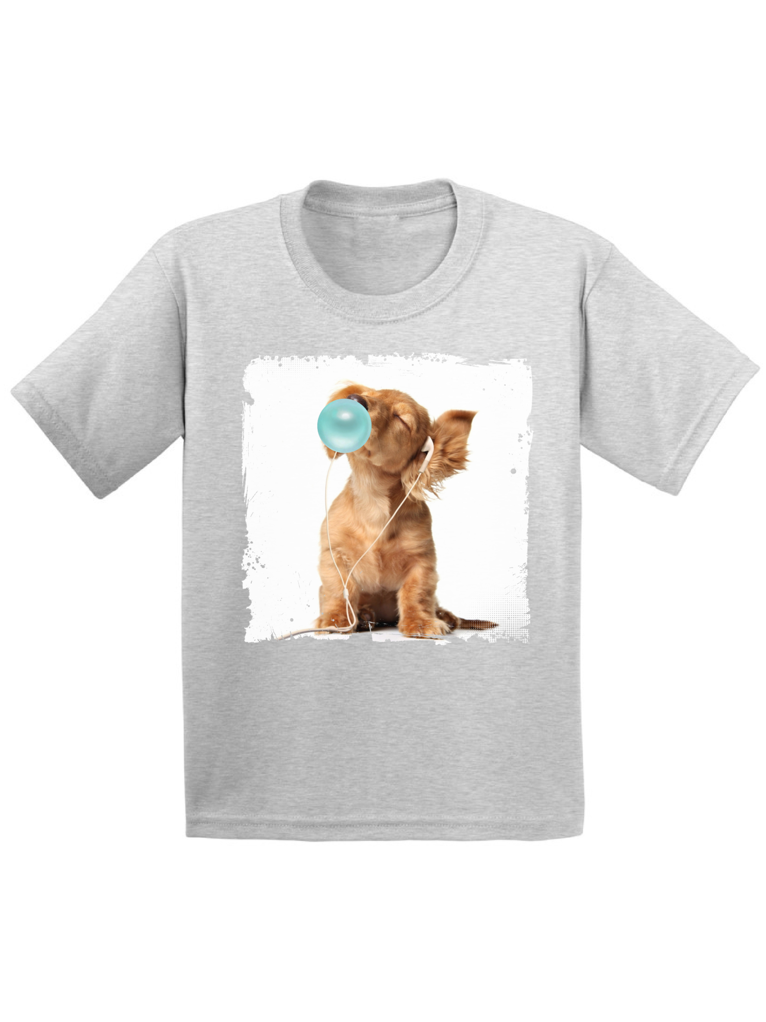Awkward Styles Dog Outfit Cute Animal Collection Funny Puppy Dog with Gum Puppy Clothing Puppy Lovers Funny Gifts for Kids Puppy for Kids Dog Tshirt Puppy Dog Toddler Shirt Toddler T Shirt Kids - image 1 of 4
