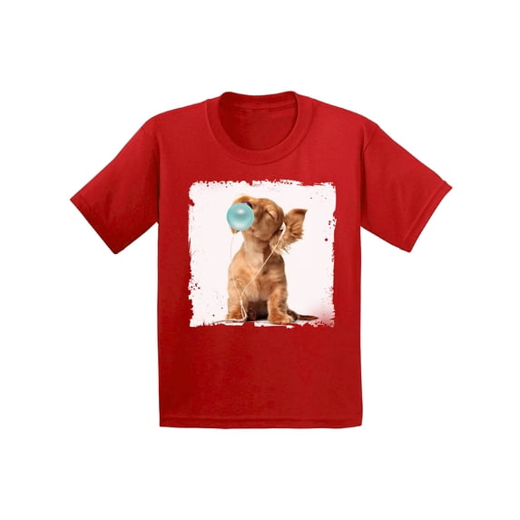 Awkward Styles Dog Outfit Cute Animal Collection Funny Puppy Dog with Gum Puppy Clothing Puppy Lovers Funny Gifts for Kids Puppy for Kids Dog Tshirt Puppy Dog Toddler Shirt Toddler T Shirt Kids