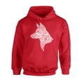 thumbnail image 1 of Awkward Styles Dog Sweater Pattern Unisex Hoodies, 1 of 5