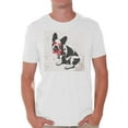 thumbnail image 1 of Awkward Styles Dog T-Shirt French Bulldog T Shirts for Men, 1 of 4