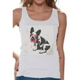 thumbnail image 1 of Awkward Styles Dog T-Shirt French Bulldog Tank Tops for Women, 1 of 4