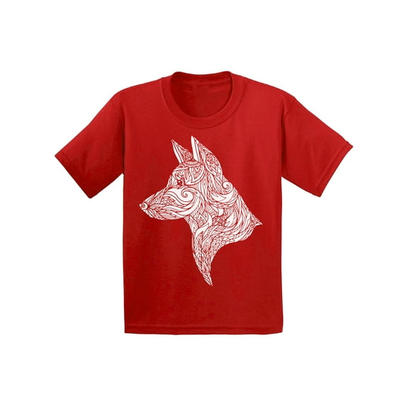 Awkward Styles Dog T-Shirt Pattern Kids T Shirts