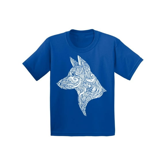 Awkward Styles Dog T-Shirt Pattern Kids T Shirts