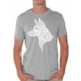thumbnail image 1 of Awkward Styles Dog T-Shirt Pattern T Shirts for Men, 1 of 4