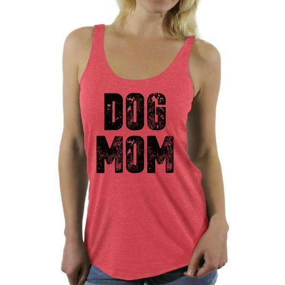 Awkward Styles Dog T-Shirt Pet Mom Racerback Tank Tops