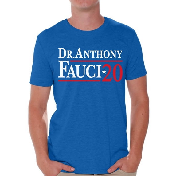 Awkward Styles Dr Anthony Fauci 2020 Shirt for Men Anthony Fauci Tshirt Tops Fauci 2020 Tees Wash Your Hands Shirt Short Sleeve Men's T Shirt