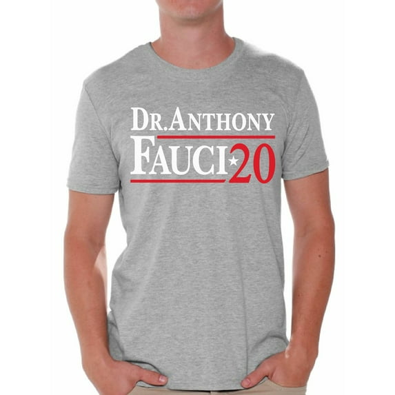 Awkward Styles Dr Anthony Fauci 2020 Shirt for Men Anthony Fauci Tshirt Tops Fauci 2020 Tees Wash Your Hands Shirt Short Sleeve Men's T Shirt