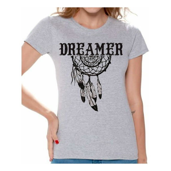 Awkward Styles Dream Catcher T-Shirt for Women Dreamer Women's Tee Shirt Tops