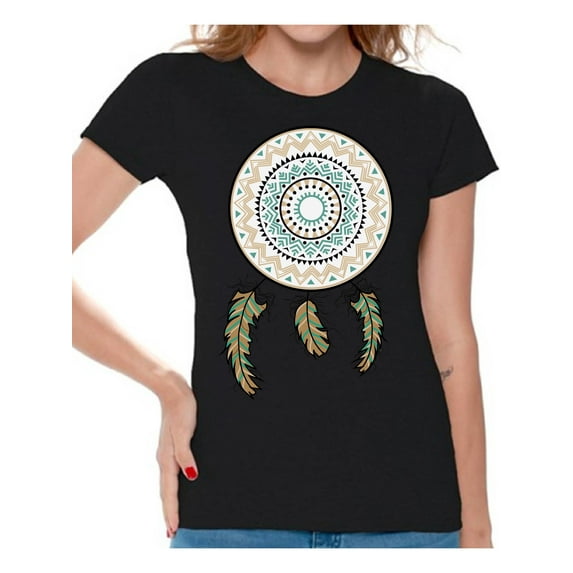 Awkward Styles Dream Catcher Women's T-Shirt Tops Indian Tribal Shirts for Women