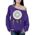 thumbnail image 1 of Awkward Styles Dreamcatcher Sweatshirt Hippie Off Shoulder Tops for Women, 1 of 4