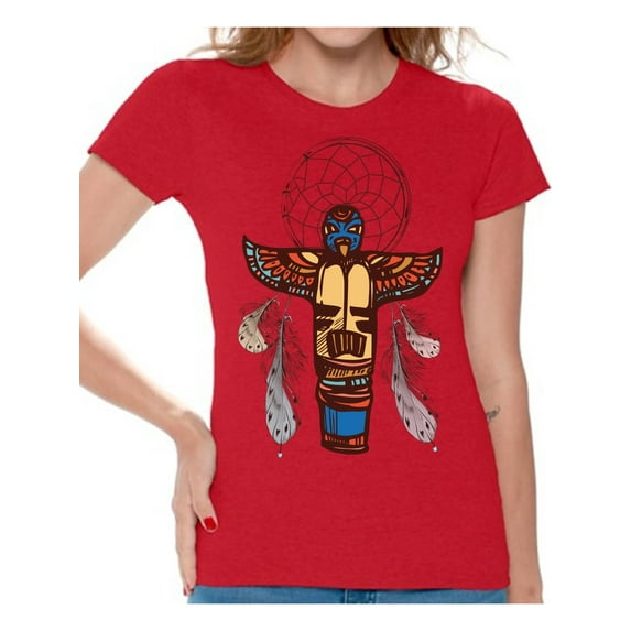 Awkward Styles Dreamcatcher T-Shirt Tribal T Shirts for Women