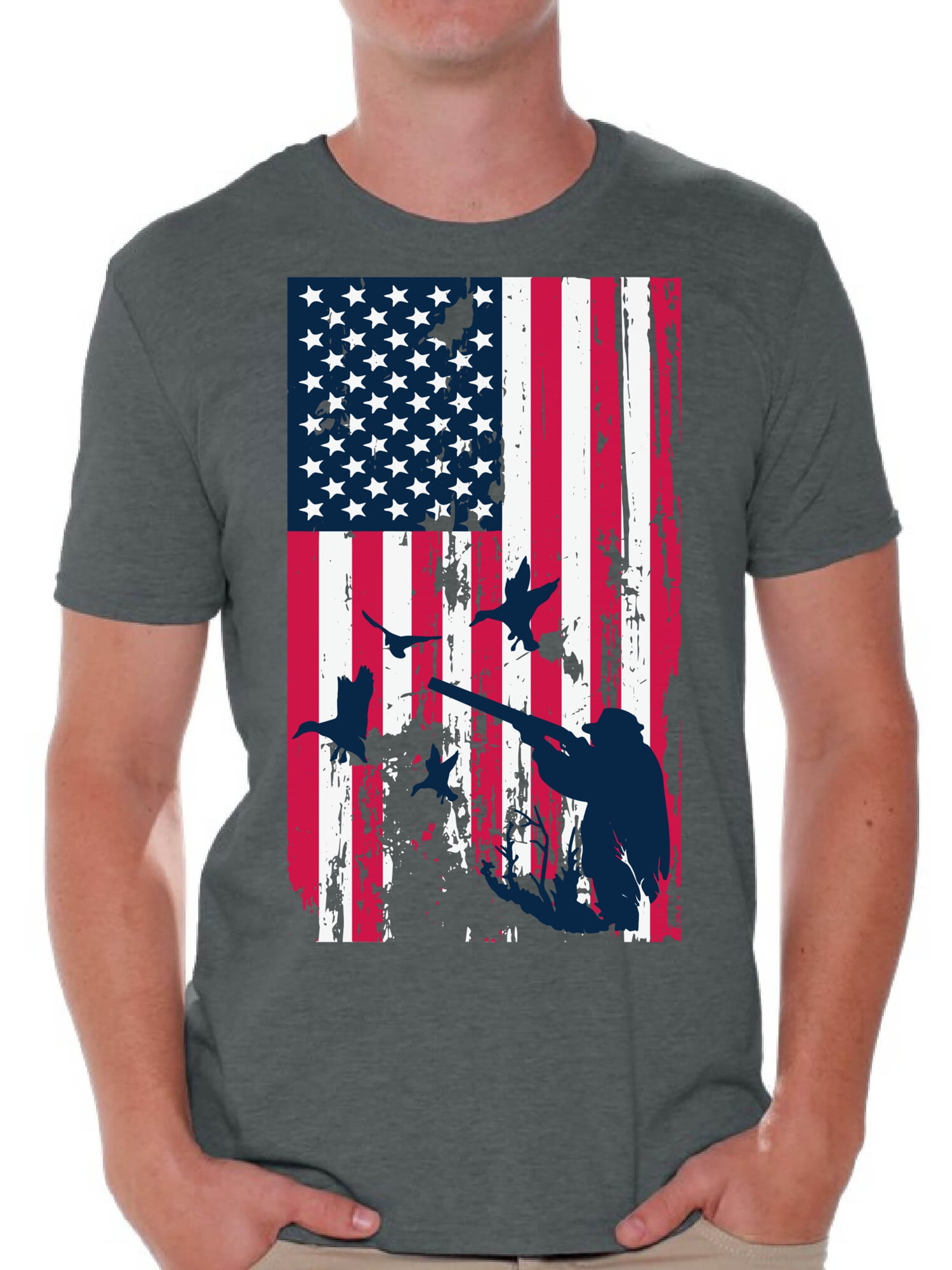 Awkward Styles Duck Hunting Men's T Shirt Hunting Clothes for Him Duck Hunt Shirt for Boyfriend