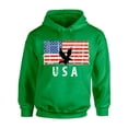 thumbnail image 1 of Awkward Styles Eagle USA Hoodie 4th of July Party USA Flag Hooded Sweatshirt for Men 4th Of July Gifts USA Flag Hooded Sweatshirt for Women Proud American Vintage USA Men Women Hooded Sweater, 1 of 5