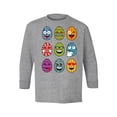 thumbnail image 1 of Awkward Styles Easter Eggs Youth Long Sleeve T-shirt Holiday Crewneck Tee for Kids, 1 of 4