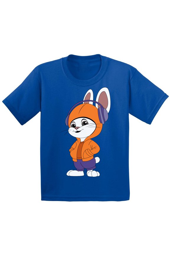 Easter Toddler Fine Jersey Tee Easter Funny Bunny Toddler Shirt Easter Shirt for Kids Tee Short Sleeve Holiday Shirt 2T 3T 4T 5/6 100% Cotton Easter Gifts Outfit for Toddler