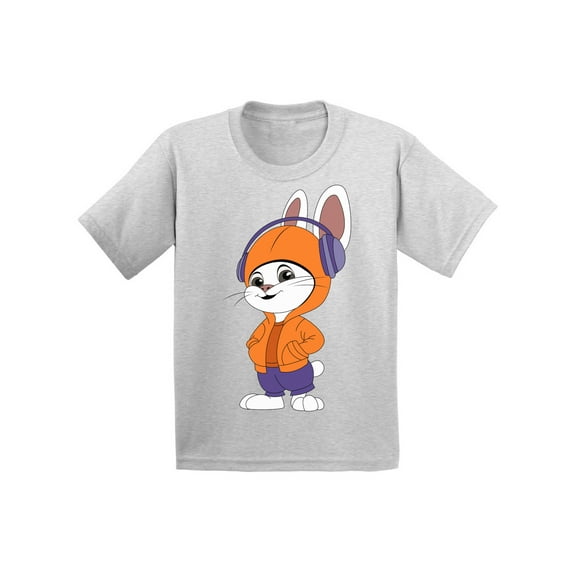 Awkward Styles Easter Toddler Fine Jersey Tee Easter Funny Bunny Toddler Shirt Easter Shirt for Kids Tee Short Sleeve Holiday Shirt 2T 3T 4T 5/6 100% Cotton Easter Gifts Outfit for Toddler