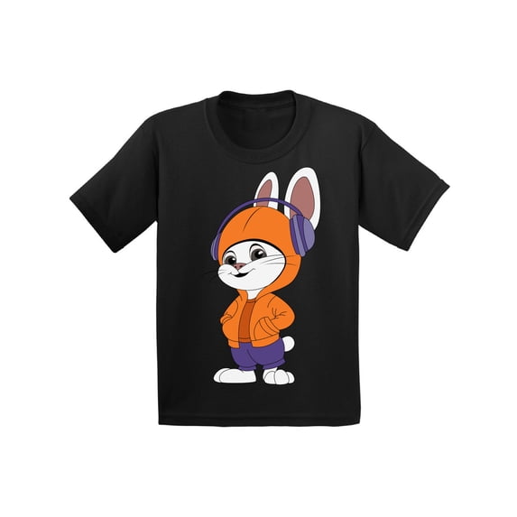 Awkward Styles Easter Unisex Youth Premium T-shirt Boy Girl Tee Short Sleeve Easter Kids T Shirt Easter Gifts Easter Holiday Shirt S M L XL Happy Funny Bunny 100% Cotton Child Clothes