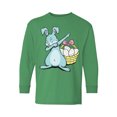 thumbnail image 1 of Awkward Styles Easter Youth Long Sleeve T-shirt Dancing Rabbit Crewneck Tee for Kids, 1 of 4