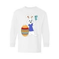 thumbnail image 1 of Awkward Styles Easter Youth Long Sleeve T-shirt Premium 100% Cotton Tee Funny Bunny Takes Photo Easter Selfie Kids T Shirt S M L XL Easter Gifts Happy Easter Holiday Christian Tee for Boys for Girls, 1 of 3
