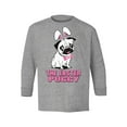 thumbnail image 1 of Awkward Styles Easter Youth Long Sleeve T-shirt Pug Crewneck Tee for Kids Cute Bunny, 1 of 4