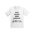 thumbnail image 1 of Awkward Styles Eat Sleep Bike Kids Shirt Biking T Shirt for Boys Eat Sleep Bike Cute T Shirt for Girls Biking Lovers Gifts for Children Biker T Shirt for Children I Love Biking Shirt for Kids, 1 of 4