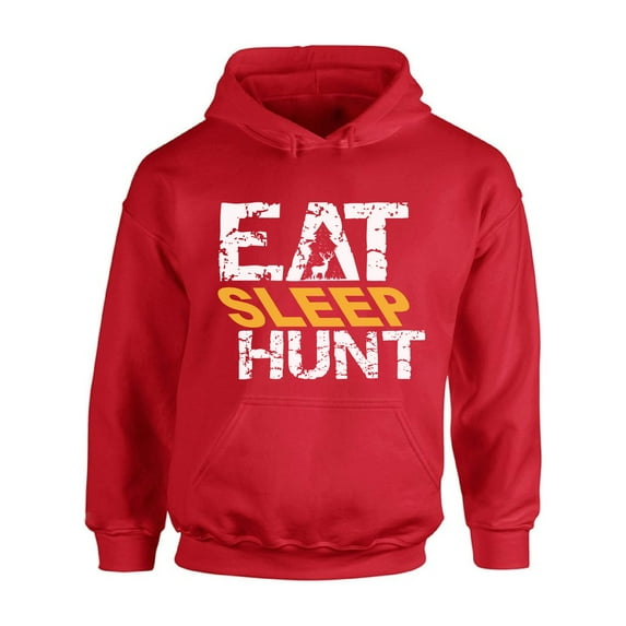 Awkward Styles Eat Sleep Hunt Unisex Sweatshirt Hunter Hoodie for Men I Love Hunting Hoodie for Women Hunting Clothes Eat Sleep Hunt Sweater Hunting Sweatshirt Hunters Gifts Hoodie for Hunter