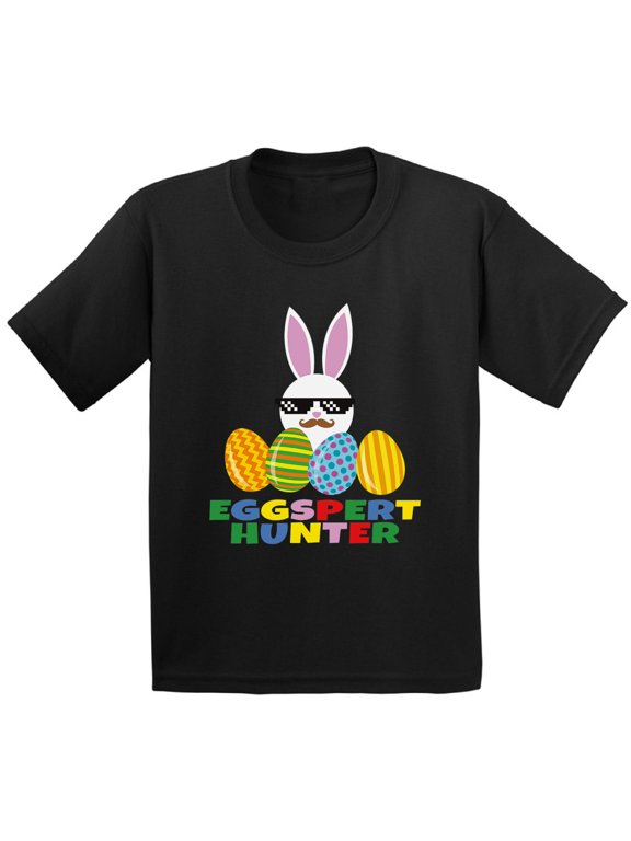 Eggspert Hunter Infant Shirt Easter T Shirt Easter Baby Shirt Funny Easter Outfit for Baby Easter Holiday Gifts First Easter Shirt Easter Hunt T Shirt for Baby Easter Hunter Bunny