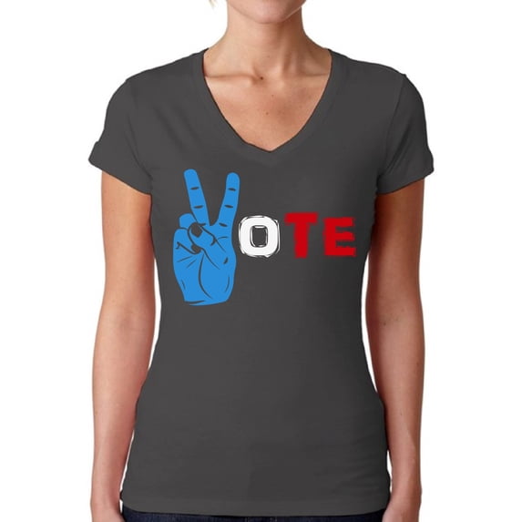 Awkward Styles Election 2020 Shirt Women's Voting T Shirt Celebrate Democracy Voter V-neck Shirt Voting Political Shirts
