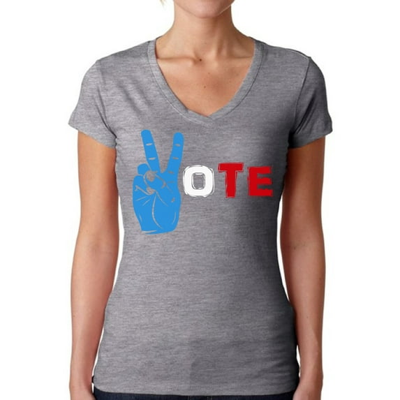 Awkward Styles Election 2020 Shirt Women's Voting T Shirt Celebrate Democracy Voter V-neck Shirt Voting Political Shirts
