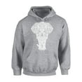 thumbnail image 1 of Awkward Styles Elephant Unisex Hoodie Sweater for Men Patterned Hoodie for Women Men's Fashion Collection Tracery Sweater Indian Pattern Hoodie Elephant Hoodies Animal Sweatshirt Animals Hoodie, 1 of 5