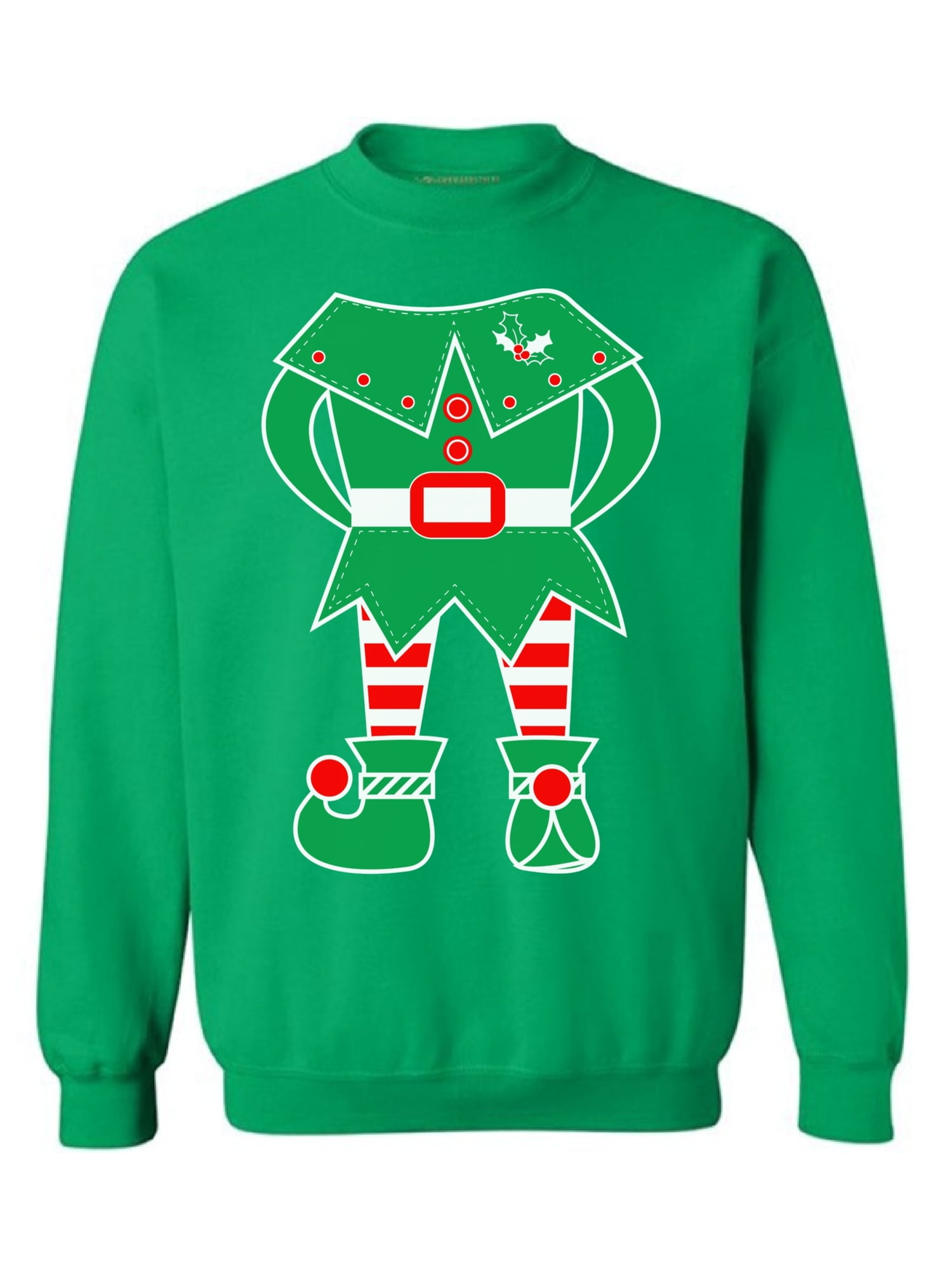 Awkward Styles Christmas Sweater Christmas Sweater Elf Suit Christmas Sweatshirt