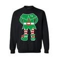 thumbnail image 1 of Awkward Styles Elf Christmas Sweatshirt Holiday Sweater Elf Suit Christmas Sweater Elf Christmas Sweater Holiday Party Family Elf Christmas Sweatshirt for Men and for Women Xmas Gifts, 1 of 5