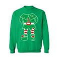 thumbnail image 1 of Awkward Styles Elf Christmas Sweatshirt Holiday Sweater Elf Suit Christmas Sweater Elf Christmas Sweater Holiday Party Family Elf Christmas Sweatshirt for Men and for Women Xmas Gifts, 1 of 5