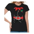 thumbnail image 1 of Awkward Styles Elf Costume Christmas Shirts for Women Elf Suit Women's Holiday Top Santa's Helper Elf Shirt Women's Christmas T-Shirt Funny Tacky Party Holiday Shirt Xmas Gifts, 1 of 4