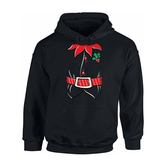 Awkward Styles Elf Costume Christmas Sweatshirt for Men for Women Elf Suit Christmas Hooded Sweatshirt Santa's Helper Christmas Hoodie Christmas Sweatshirt Xmas Gifts