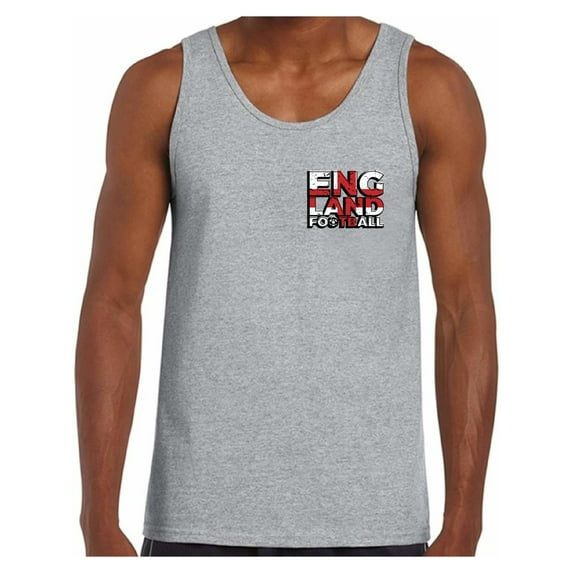 Awkward Styles England Football Tank Top for Men English Soccer Tank Top England Gifts for Him England Soccer 2018 Muscle Shirts England Tanks for Men Mens English Tank Top Gifts from England