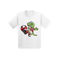 thumbnail image 1 of Awkward Styles England Soccer Toddler Shirt English Kids Dinosaur Football Shirt, 1 of 4