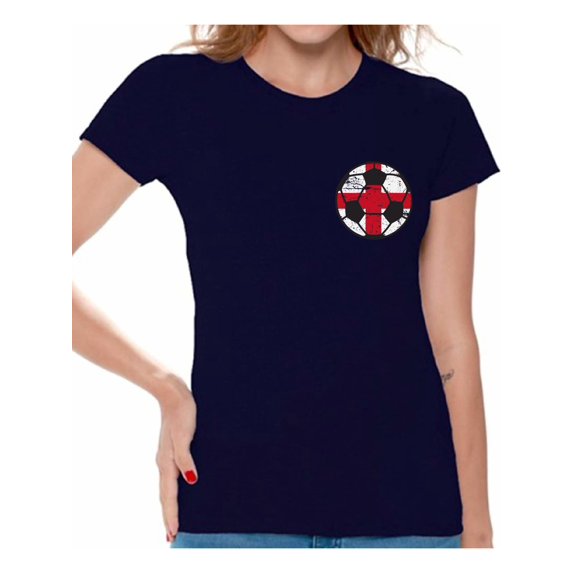 Awkward Styles England Tshirt for Women English Soccer Shirts Gifts from England