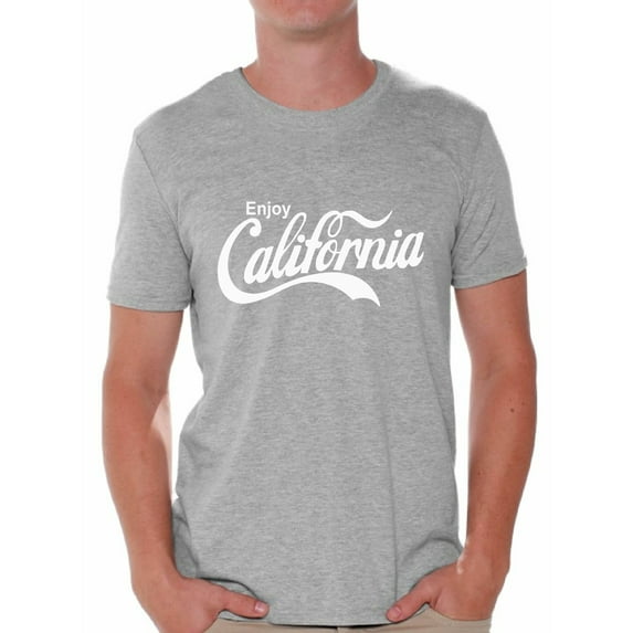 Awkward Styles Enjoy California Tshirt California Shirts for Men California Summer Tshirt Cali Gifts California Enjoy T-Shirt Gifts from California