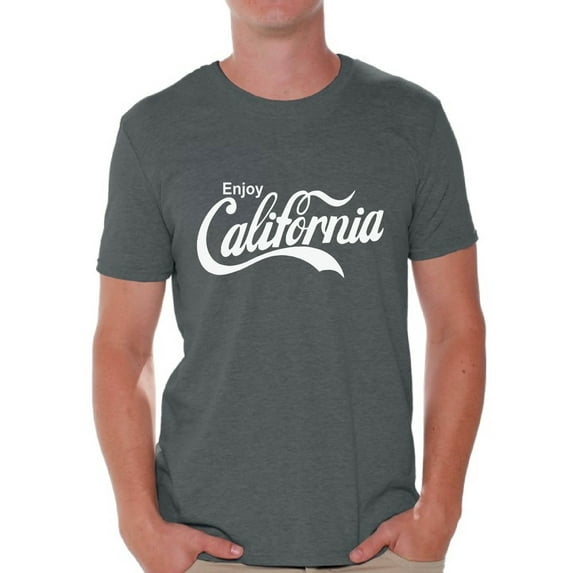 Awkward Styles Enjoy California Tshirt California Shirts for Men California Summer Tshirt Cali Gifts California Enjoy T-Shirt Gifts from California