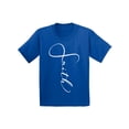 thumbnail image 1 of Awkward Styles Faith Kids T-shirt XS S M 8 Years Old Church Kids T Shirts 6 Year Old Girls 7 Years Old Boys 9 10 11 Years L XL, 1 of 4