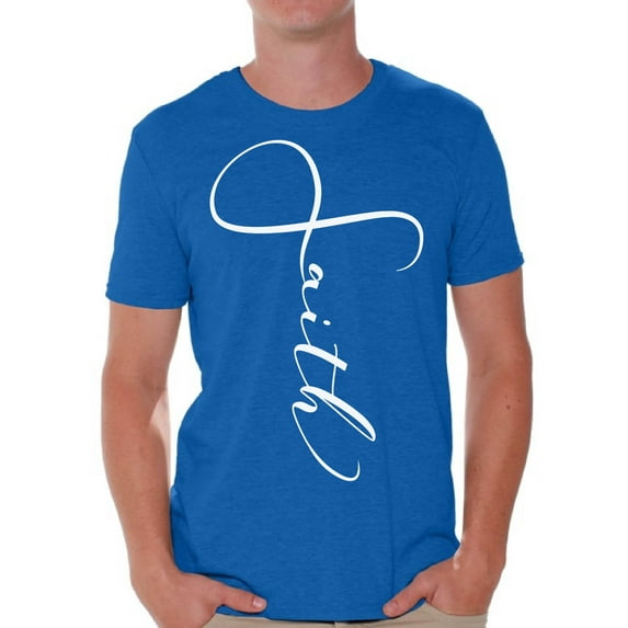 Awkward Styles Faith T Shirt for Men Church T-shirt for Men Jesus Shirts Christian Clothing Collection for Him